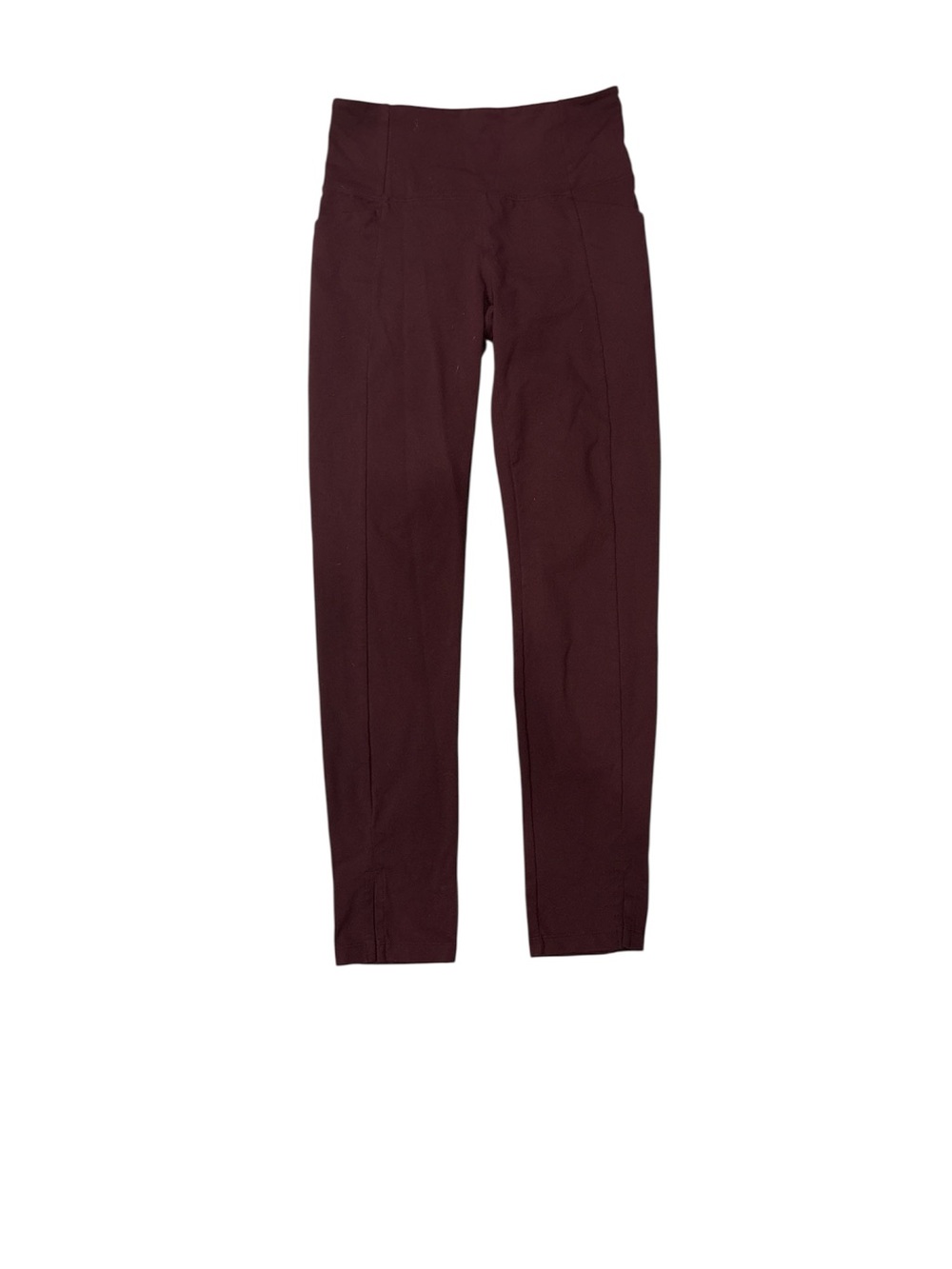 Athleta women’s  High-Rise Stretch Leggings - Burgundy